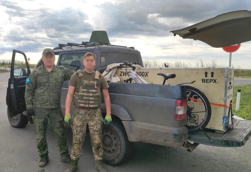 Очередной гуманитарный конвой отправился на линию боевого соприкосновения
